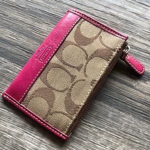 Vintage Coach coin/card holder